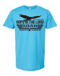 Don Don Isaiah 40 31 Soar Shirt Aqua with Black Ink