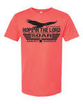 Don Don Isaiah 40 31 Soar Shirt Bright Coral with Black Ink