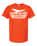 Don Don Isaiah 40 31 Shirt Orange with White Ink