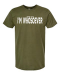 John 3:16 I'm Whosoever Shirt Military Green with White Ink
